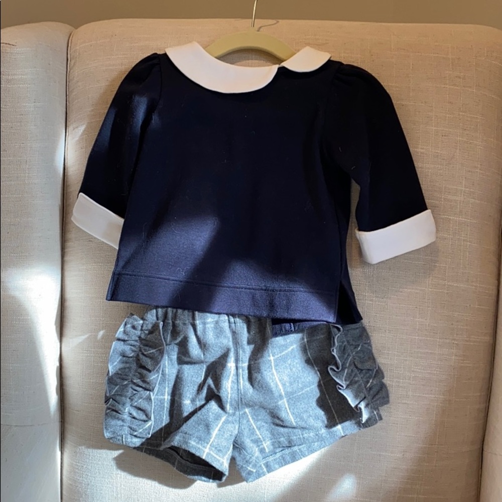 Baby girl preppy blouse
